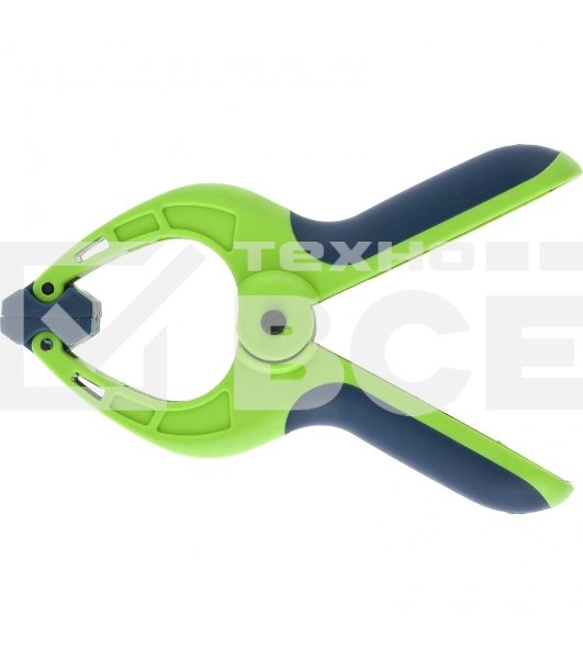 Струбцина клещеобразная Сибртех, пл. корп., 2-х комп. рукоятки, усиленная пружина,1-5/8