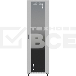 Шкаф серверный NTSS Премиум (NTSS-R42U6080GS) напольный 42U 600x800мм пер.дв.стекл металл 900кг серый IP20 сталь, фото2