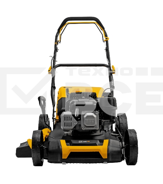 Газонокосилка бензиновая GLR-460SP-ZS, 149 см3, ширина 46 см, привод, травосборник 65 л Denzel