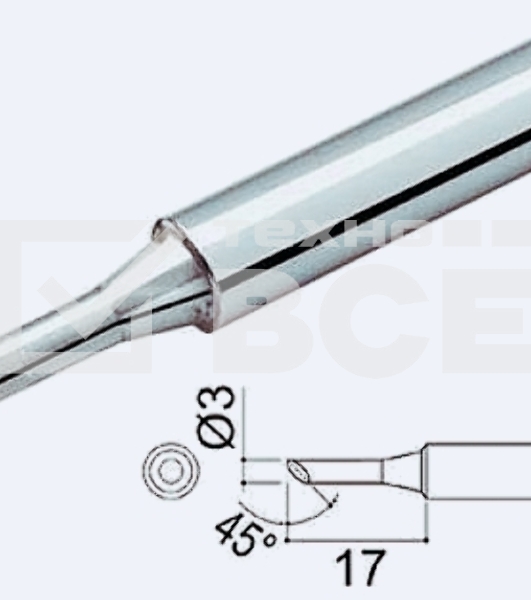 Жало для паяльника Quick QSS960-T-3C