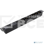 Блок розеток горизонтальный ExeGate ServerPro PDU-19H701 Al-7S-C14-SPD3, 19
