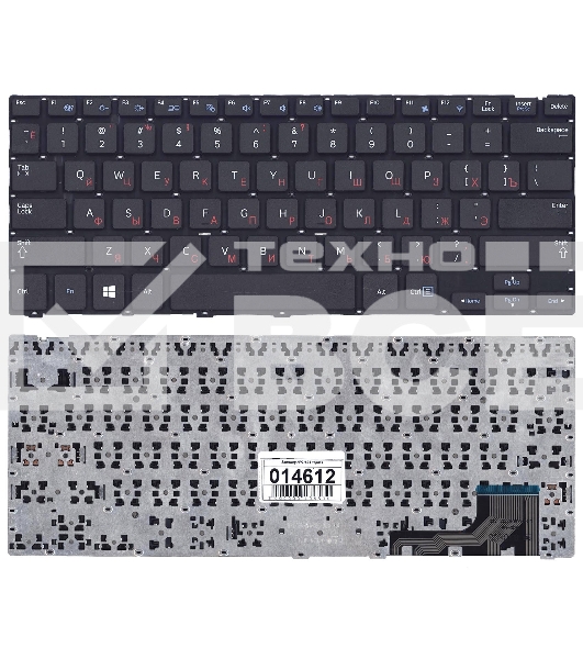 Клавиатура для ноутбука Samsung NP915S3, черная