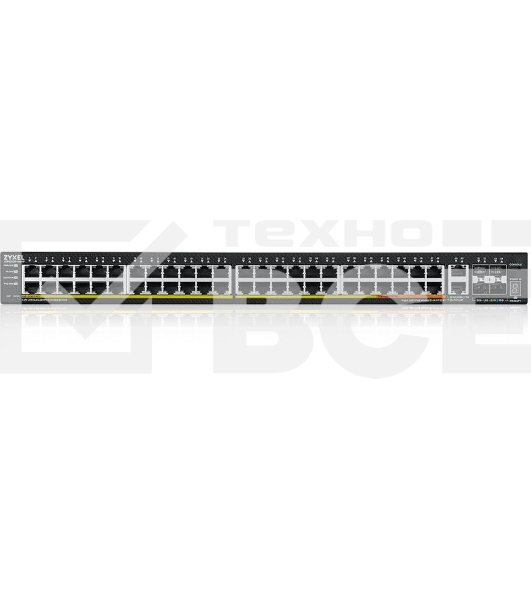 Коммутатор L3 Access Zyxel NebulaFlex Pro XGS2220-54FP, rack 19