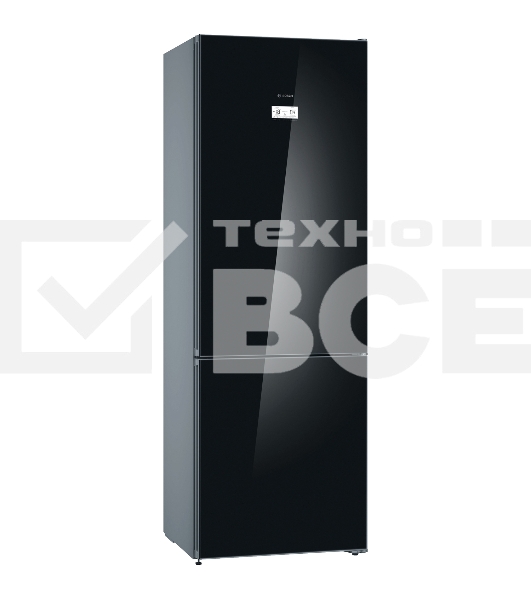 Холодильник Bosch KGN49LB30U черный двухкамерный 330/105л морозилка снизу, No Frost