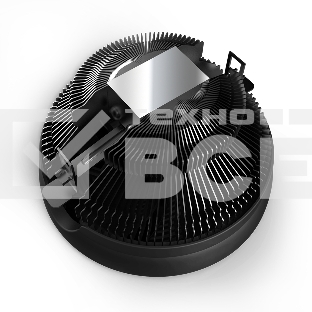 Кулер PCCooler E126M PRO S775/115X/AM2/2+/AM3/3+/AM4/FM1/FM2/2+ (48 шт/кор, TDP 92W, вент-р 120мм с PWM, FIXED COLOR FAN, 1000-1800RPM, 29.8dBa) Retail Color Box