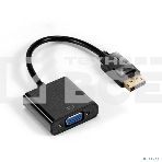 Кабель-переходник DisplayPort-VGA ExeGate EX-DPM-VGAF-0.2 (20M/15F, 0,2м), фото2