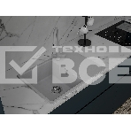 Мойка URBAN 668L gray 1-чаша+крыло 680*490мм, монтаж: врезной, материал: кварц, цвет: серый, фото2