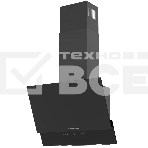Наклонная вытяжка Kuppersberg F 603 B, 60 см, High-Tech, таймер, макс. производительность 850 м3/ч, 3 скорости, обратный клапан, сенсорное управление, дисплей, LED освещение, уровень шума 53 дБ, цвет черный, фото2