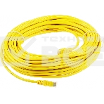 Патч-корд UTP Cablexpert PP12-20M/Y кат.5e, 20м, литой, многожильный, желтый, фото6