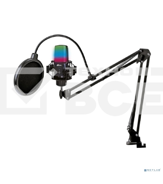 Микрофон RITMIX RDM-270 Black {подключение XLR- jack3,5 мм; размеры микрофона: 5 * 15,5 * 3,8 см}