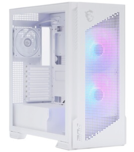 Компьютерный корпус MSI MPG VELOX 300R AIRFLOW PZ белый, Global, 2xUSB 3.2 Gen 1, 1xUSB 3.2 Gen2Type-C, 2x160мм ARGb Fan, 1