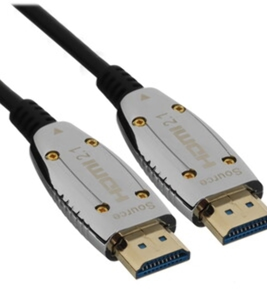 Кабель Активный оптический кабель HDMI 19M/M,ver. 2.1, 8K@60 Hz 15m Telecom TCG2120-15M