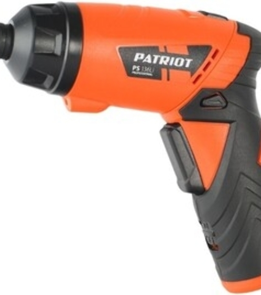 Отвертка аккумуляторная PATRIOT PS 136Li Li-Ion, 3.6 В/1,5 Ач, Реверс, 200 об/мин, 3,5 Нм, патрон: НЕХ 1/4'