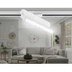Трековый однофазный светодиодный светильник Ambrella light GL6816 WH белый LED 12W 4200K 24° 230*22*87, фото7