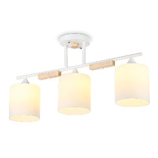 Светильник Ambrella light TR9546/3 WH/FR белый/белый матовый E27/3 max 40W 595*115*280