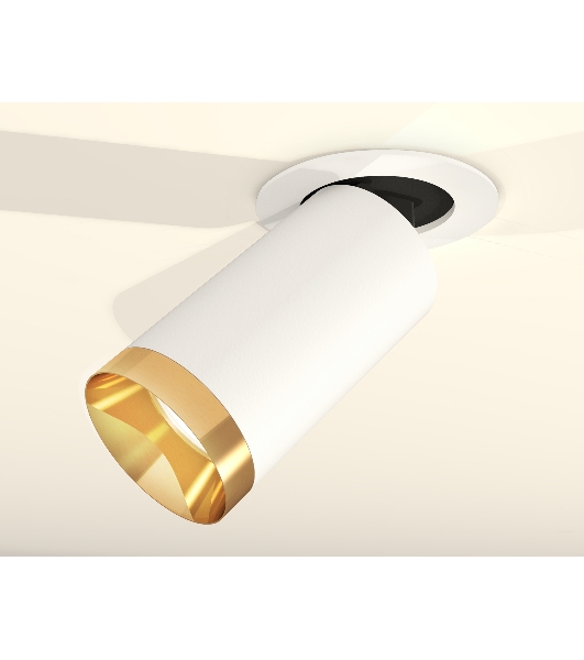 Светильник Ambrella Light XM6322204 SWH/PYG белый песок/золото желтое полированное MR16 GU5.3 (A2241, C6322, N6134)