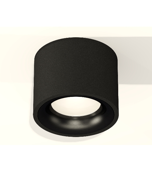 Светильник Ambrella Light XS7511021 SBK/PBK черный песок/черный полированный MR16 GU5.3 (C7511, N7011)
