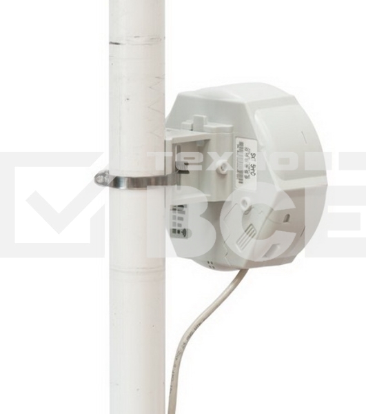 Наружная точка доступа MikroTik RBSXTG-5HPacD-SA RouterBOARD SXTG with Dual Chain 802.11ac, 13dBi 90 deg 5GHz antenna, 720MHz CPU, 128MB RAM, Gigabit Ethernet, USB, POE, PSU, pole mount, RouterOS L4