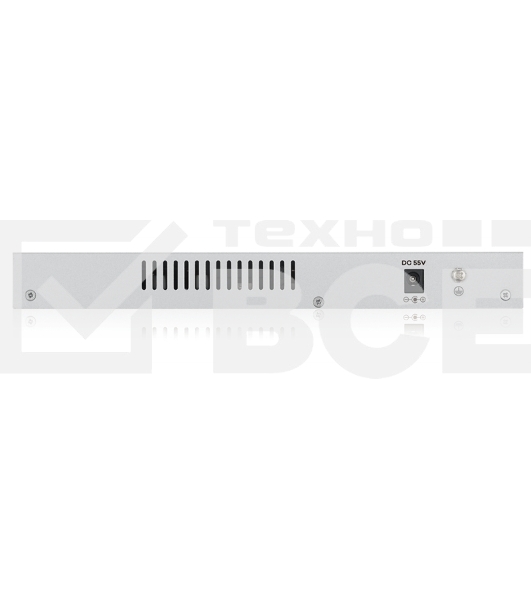 Коммутатор ZYXEL GS1200-8HP V2 8 Port Gigabit PoE+ webmanaged Switch, 4x PoE, 60 Watt