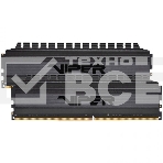 Оперативная память Patriot Viper 4 Blackout, DDR4, 16GB (2x8 GB), 3600 MHz, CL18, радиатор, чёрный, фото6