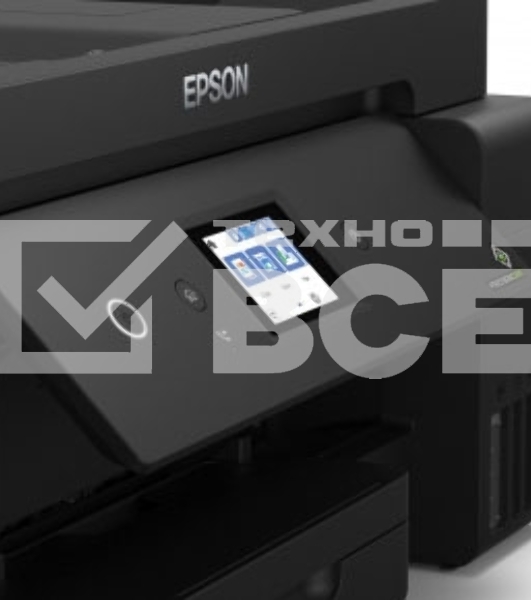 МФУ струйный Epson L14150, A3, цветной, печ. 38 стр/мин (ч/б) 24 стр/мин (цв.), 1200 x 4800 dpi (печать) 1200x2400dpi (скан.), USB, RJ-45, Wi-Fi
