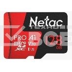 Флеш карта MicroSD card Netac P500 Extreme Pro 128GB, retail version w/o SD adapter, фото8