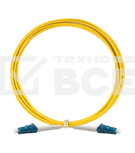 Патч-корд волоконно-оптический ExeGate FC-S-9-LC-LC-3M-LSZH (Шнур ВО SM 9/125 (OS2/G.652.D), LC/UPC-LC/UPC, Simplex, LSZH, 3м)