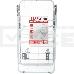 Сушка для белья напольная Starwind SW-CD110301 полез.поверх.:24м белый, фото13