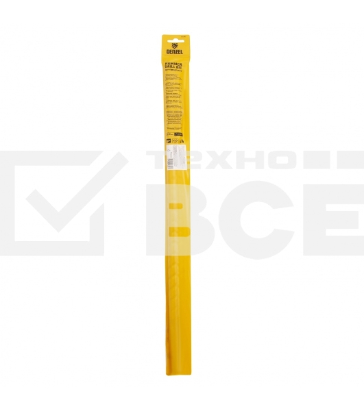 Бур по бетону, двойная спираль, Cobalt W-tip, 16x600 мм, SDS PLUS Denzel