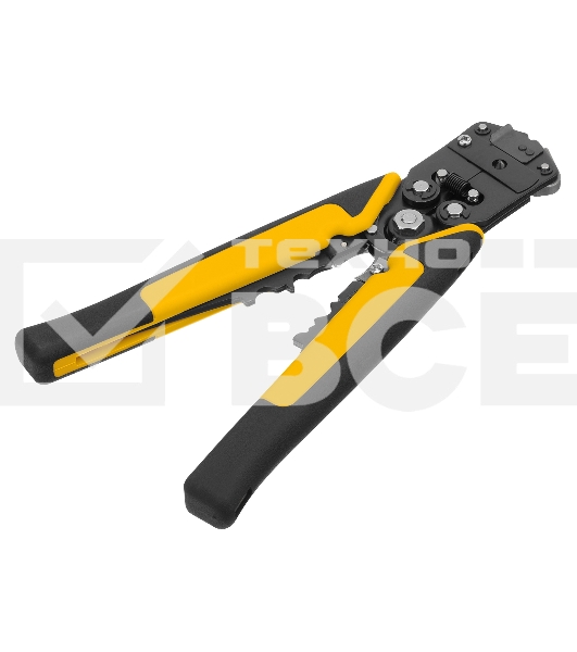 Щипцы для зачистки электропроводов Denzel 0,2-6 мм2, функция обрезания проводов