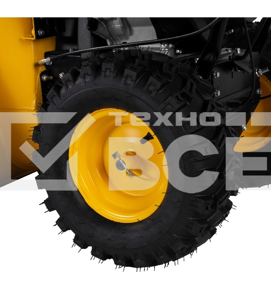 Бензиновая снегоуборочная машина SBL 711D PRO, 302cc, эл.старт, фара, обогрев, блок. дифф.  Denzel