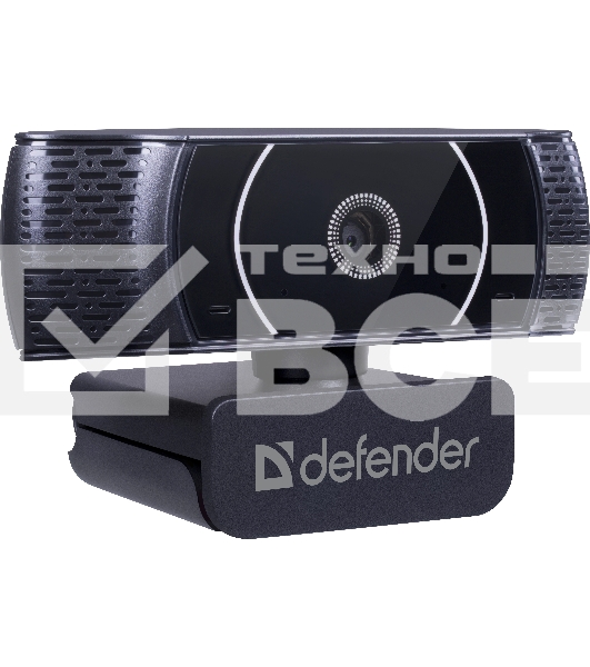Камера-Web Defender G-lens 2590 black (3,7МП, QHD 2K 1440p, 86,1°)