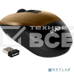 Мышь беспроводная SVEN RX-380W античная бронза, 1600 dpi, радиоканал, USB, кнопки - 4, фото3