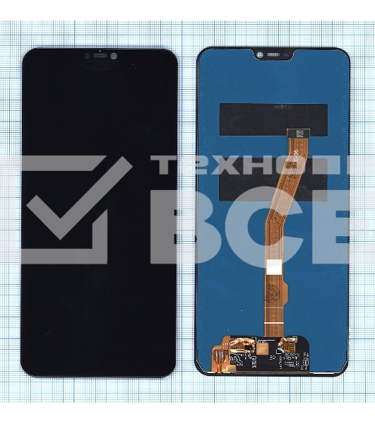 Дисплей для Vivo Y85 черный