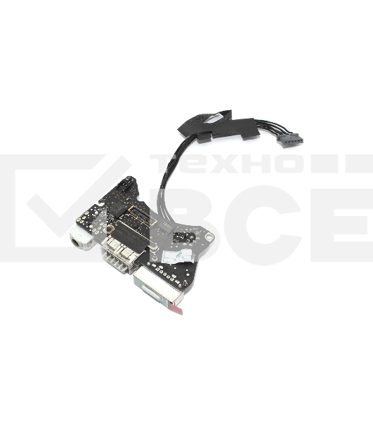 Плата I/O с разъемами Audio USB MagSafe 2 MacBook Air 11 A1465 Mid 2013 Early 2014 Early 2015