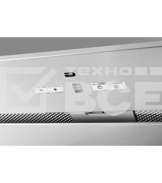 Вытяжка встраиваемая Kuppersberg Ibox 60 X нержавеющая сталь, 60 см, 1100 м³/ч, 49 дБ
