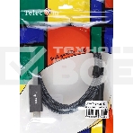 Кабель DisplayPort M-> HDMI M 4K@60Hz 1.8m Telecom,оплетка (TA561M-1.8M), фото14