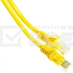 Патч-корд UTP Cablexpert PP12-20M/Y кат.5e, 20м, литой, многожильный, желтый, фото3
