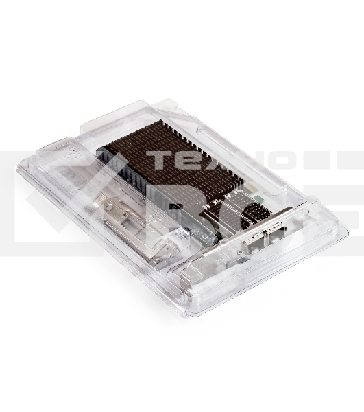 Сетевой адаптер ExeGate EXE-MCX4-2SFP28 (PCI-E x8 v.3, порты 2x SFP28, Dual 25/10/1Gb/s, RDMA NIC Chipset Mellanox ConnectX-4)