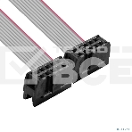 Планка портов в корпус 1xCOM ExeGate BrctDB91-LP (Com 10-pin (F) --> RS232 DB9 Male, кабель 20 см, Low Profile), фото7