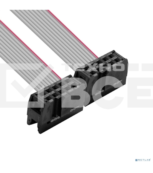 Планка портов в корпус 1xCOM ExeGate BrctDB91-LP (Com 10-pin (F) --> RS232 DB9 Male, кабель 20 см, Low Profile)