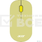 Мышь беспроводная Acer OMR205 зеленый/желтый, 1200 dpi, радиоканал, USB, кнопки - 3, фото4