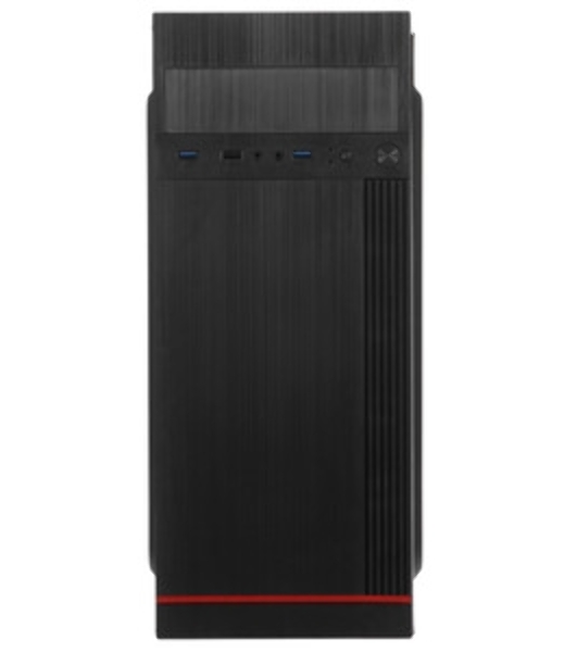 Компьютерный корпус Miditower ExeGate EX290190RUS AA-442U2-AA500 (ATX, AA500 8 см, 1хUSB+2хUSB 3.0, аудио, черный)