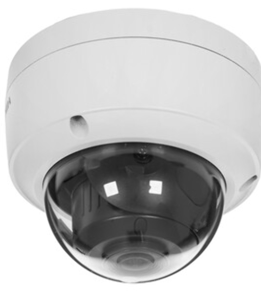 Видеокамера Hikvision DS-2CD2127G2-SU(C)(4мм) 2Мп уличная купольная IP-камера с технологией AcuSense1/2.8' Progressive Scan CMOS; объектив 4мм; угол обзора 84°; 0.0005лк@F1.0; сжатиеH.265/H.265+/H.264/H.264+/MJP