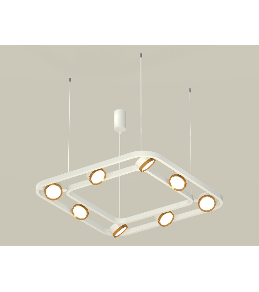 Светильник Ambrella light XB9177102/8 SWH/PYG белый песок/золото желтое полированное GX53 (C9177, N8124)
