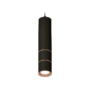 Светильник Ambrella Light XP7402085 SBK/PPG черный песок/золото розовое полированное MR16 GU5.3