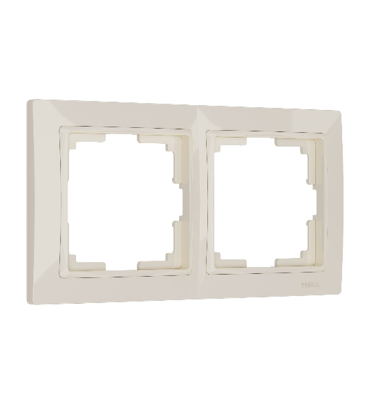 Рамка на 2 поста WERKEL (слоновая кость, basic) W0022003