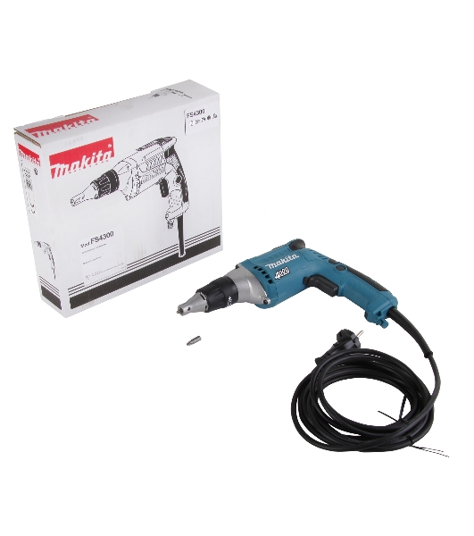 Шуруповерт Makita FS4300, 570 Вт, 28 Нм, щеточный