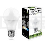 Лампа светодиодная FERON LB-93 (25487) 12W 230V E27 4000K A60, фото 1