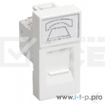 Розетка телефонная RJ-11 Iek (CKK-40D-RT1-K01) РКФ-10-00-П кат.3 (на 1 модуль) ПРАЙМЕР белая, фото2